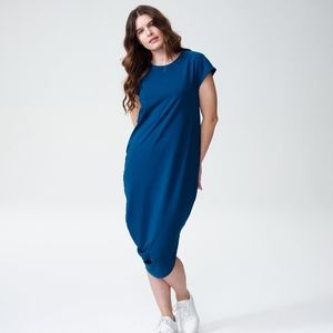 Universal Standard Geneva Dress in Marine